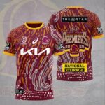 Brisbane Broncos 3D Apparel - GNE4588