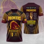 Brisbane Broncos 3D Apparel - GNE4590