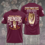 Brisbane Broncos x Brisbane Lions Premiers 2025 3D Apparel - TANTN17234
