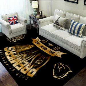 Brisbane Broncos x Brisbane Lions Premiers 2025 Rectangular Rug - TANTN17386