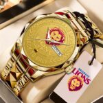 Brisbane Lions 2025 AFL Premiers Alloy Luxury Quartz Watch - HOATT13776
