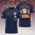 Brisbane Lions 2025 AFL Premiers  3D Apparel - HOATT13725