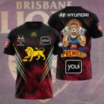 Brisbane Lions 2025 AFL Premiers 3D Apparel - HOATT13722