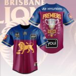 Brisbane Lions 2025 AFL Premiers Baseball Jersey - HOATT13907
