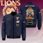 Brisbane Lions 2025 AFL Premiers 3D Bomber Jacket - HOATT13949