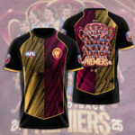 Brisbane Lions Premiers 2025 3D Apparel - GNENEW660