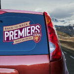 Brisbane Lions Premiers 2025 3D Car Sticker - GNE4529