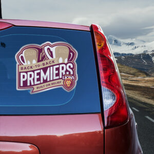 Brisbane Lions Premiers 2025 3D Car Sticker - GNE4530
