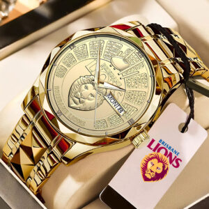 Brisbane Lions Premiers 2025 Alloy Luxury Quartz Watch - GNE4502