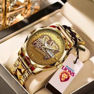 Brisbane Lions Premiers 2025 Alloy Luxury Quartz Watch - TANTN17421