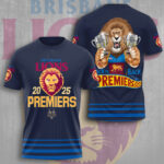 Brisbane Lions Premiers 2025 3D Apparel - GNE4500