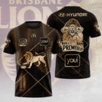 Brisbane Lions Premiers 2025 3D Apparel - GNE4550