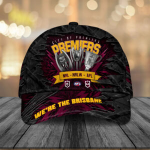 Brisbane Lions x Brisban Broncos 2025 Premiers Classic Cap - HOATT13655