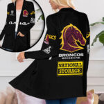Brisbane Broncos Women's Patch Pocket Cardigan - VANDH 480