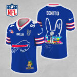 Buffalo Bills x Bad Bunny 3D Football Jersey - MAITM13302
