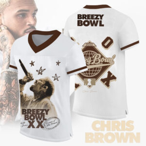 Chris Brown 3D Football Jersey - TMTHU 245