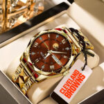 Cleveland Browns x Rolex Alloy Luxury Quartz Watch - MAITM13389
