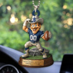 Dallas Cowboys 2025 Season Custom shape 2-sided Acrylic Car Ornament - HOATT13666