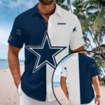 Dallas Cowboys Short Sleeve Button-Down Shirt - MAITM13552