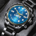 Detroit Lions x Rolex Black Stainless Steel Watch - MAITM7443