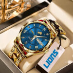 Detroit Lions x Rolex Alloy Luxury Quartz Watch - MAITM13392