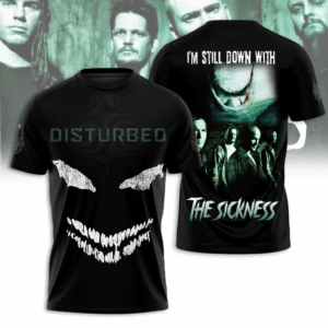 Disturbed 3D Apparel - ANHNV 9405