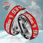 Ducati Lenovo Team x Marc Márquez 2025 World Champion Custom Alloy Ring - HOATT13870