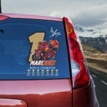 Ducati Lenovo Team x Marc Márquez 3D Car Sticker - TANTN17032