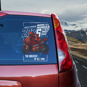 Ducati Lenovo Team x Marc Márquez 3D Car Sticker - TANTN17136