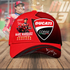 Ducati Lenovo Team x Marc Márquez Classic Cap - MAITM13282