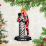 Ducati Lenovo Team x Marc Márquez Custom Shape 2-sided Acrylic Ornament – TANTN17887