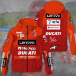 Ducati Lenovo Team x Marc Márquez 2025 3D Windbreaker Jacket - TANTN17045