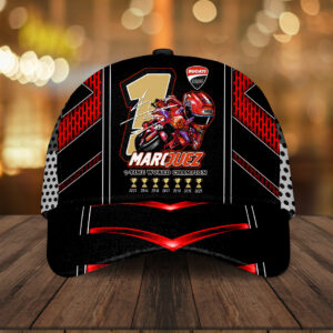Ducati Lenovo Team x Marc Márquez 2025 World Champion Classic Cap - HOATT13539