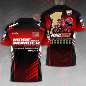 Ducati Lenovo Team x Marc Márquez 2025 World Champion 3D Apparel - HOATT13538