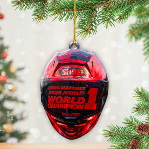 Ducati Lenovo Team x Marc Márquez Custom Shape 2-sided Acrylic Ornament – TANTN17064