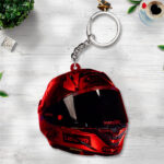 Ducati Lenovo Team x Marc Márquez Custom Shape 2-sided Keychain - TANTN17115