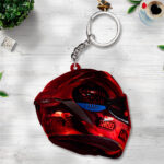 Ducati Lenovo Team x Marc Márquez Custom Shape 2-sided Keychain - TANTN17117