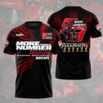 Ducati Lenovo Team x Marc Márquez 2025 MotoGP World Champion 3D Apparel - GNE4508