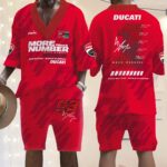 Ducati Lenovo Team x Marc Márquez 2025 Champion V-Neck Knitted Set - GNE4512