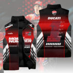 Ducati Lenovo Team x Marc Márquez 2025 World Champion 3D Sleeveless Down Jacket - HOATT13595