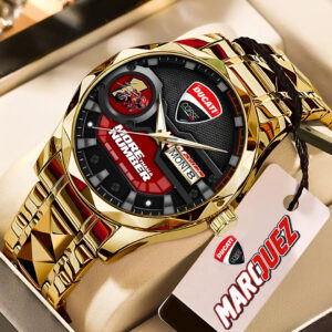 Ducati Lenovo Team x Marc Márquez 2025 World Champion Alloy Luxury Quartz Watch - HOATT13596