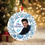 Elvis Presley Custom Shape 2-sided Acrylic Ornament – TMTHU1489