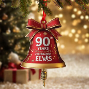 Elvis Presley Custom Shape 2-sided Acrylic Ornament – TMTHU1748
