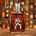 Elvis Presley 25oz Empty Whiskey Bottle - TMTHU1788