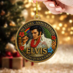Elvis Presley Custom Shape 2-sided Acrylic Ornament – TMTHU1695