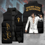 Elvis Presley 3D Sleeveless Down Jacket - MAITM 11567
