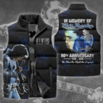Elvis Presley 3D Sleeveless Down Jacket - TANTN 9235
