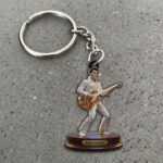 Elvis Presley Custom Shape 2-sided Keychain - MAITM13454