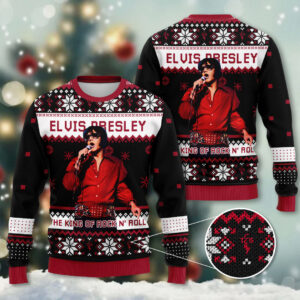 Elvis Presley Ugly Sweater - HOATT 6717