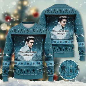 Elvis Presley Ugly Sweater - VANDH 1797